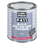 Body 411 mokro na mokro siva